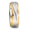 Wedding Ring 18k White Gold, 18k Yellow Gold