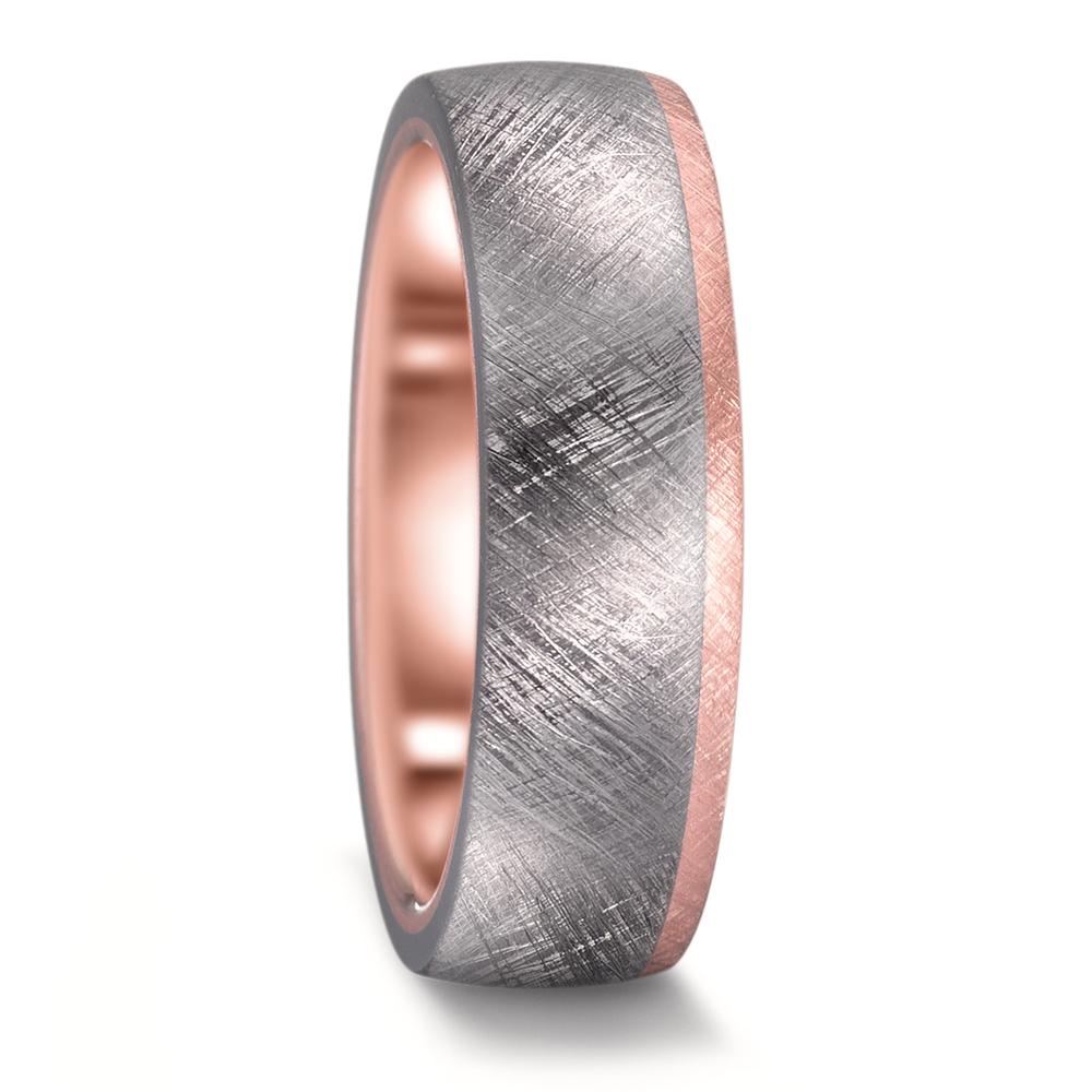 Wedding Ring Tantal 999, 14k Rose Gold