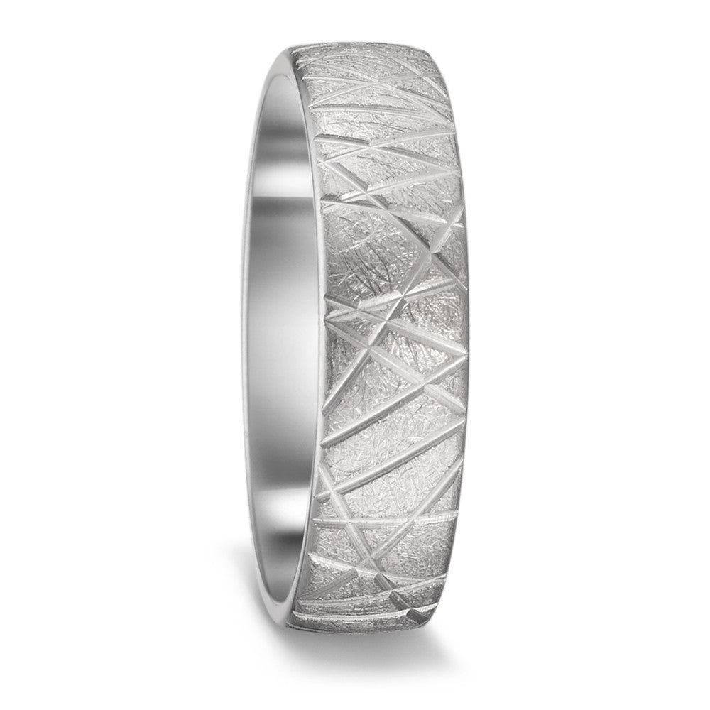Wedding Ring 18k White Gold Without stone