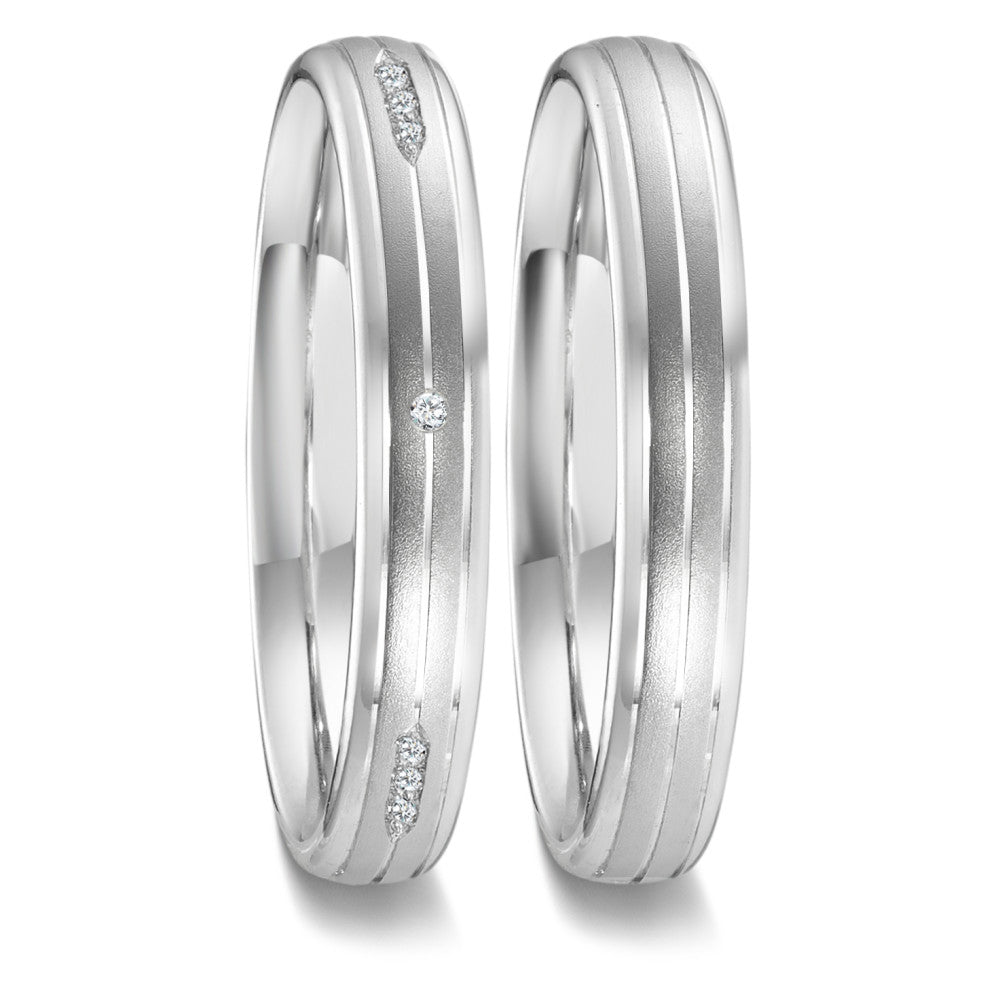 Wedding Ring 18k White Gold