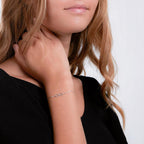 Bracelet Silver Rhodium plated Infinity