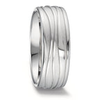 Wedding Ring 9k White Gold
