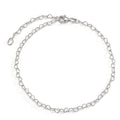 Bracelet Silver Rhodium plated Heart