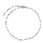 Bracelet Silver Rhodium plated Heart