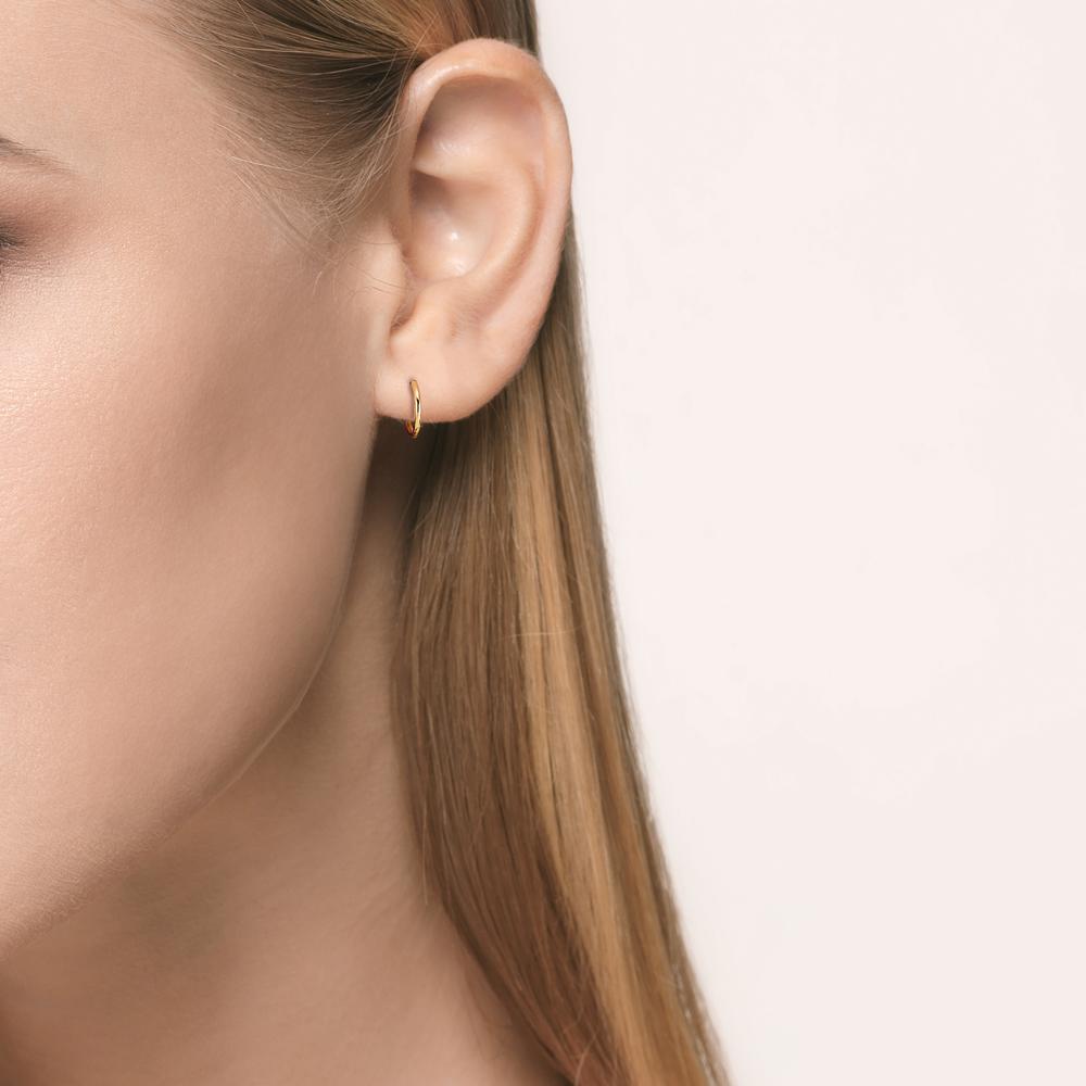 Hinged hoop 1 pc 18k Yellow Gold