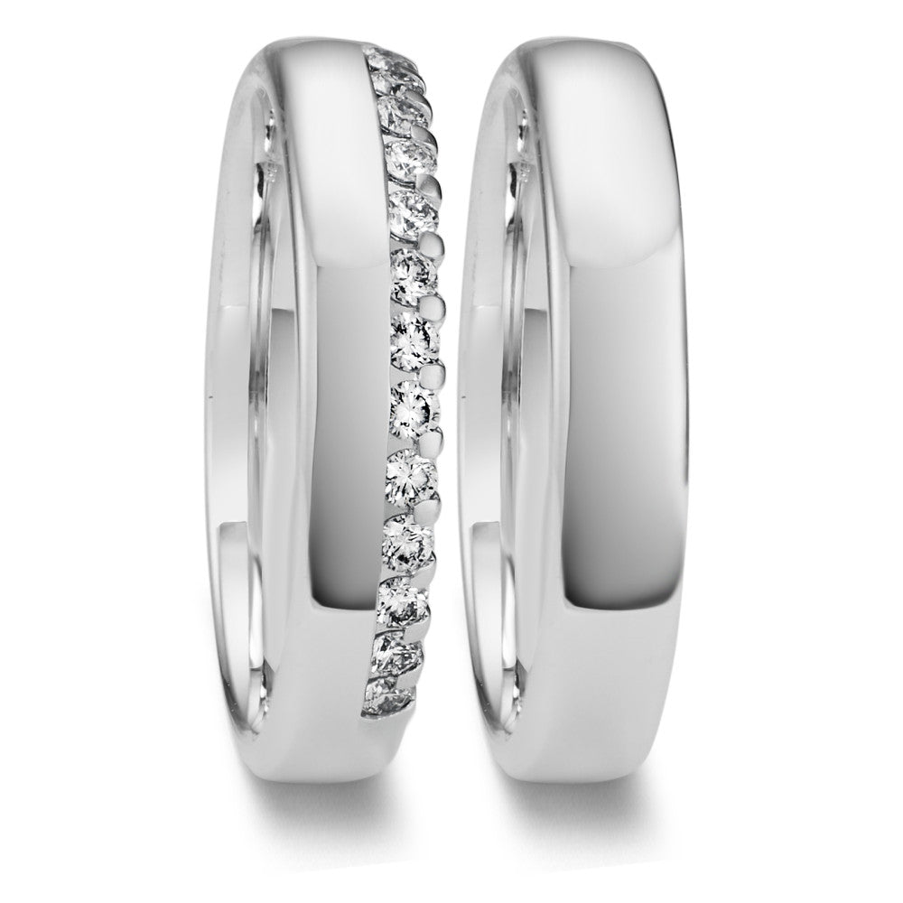 Wedding Ring 18k White Gold