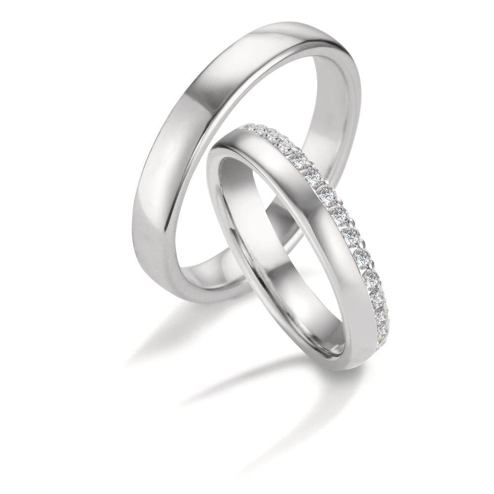 Wedding Ring 18k White Gold