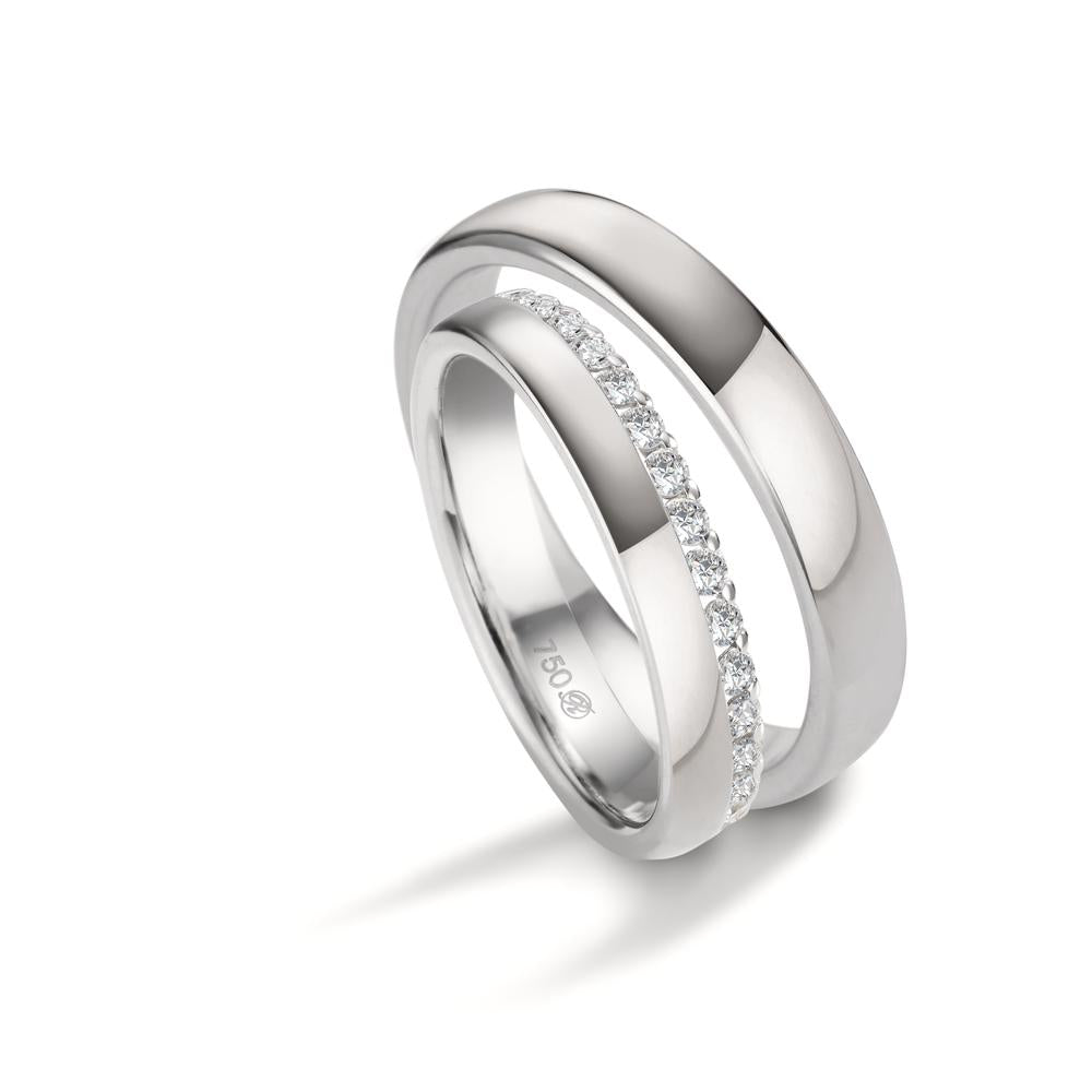 Wedding Ring 18k White Gold