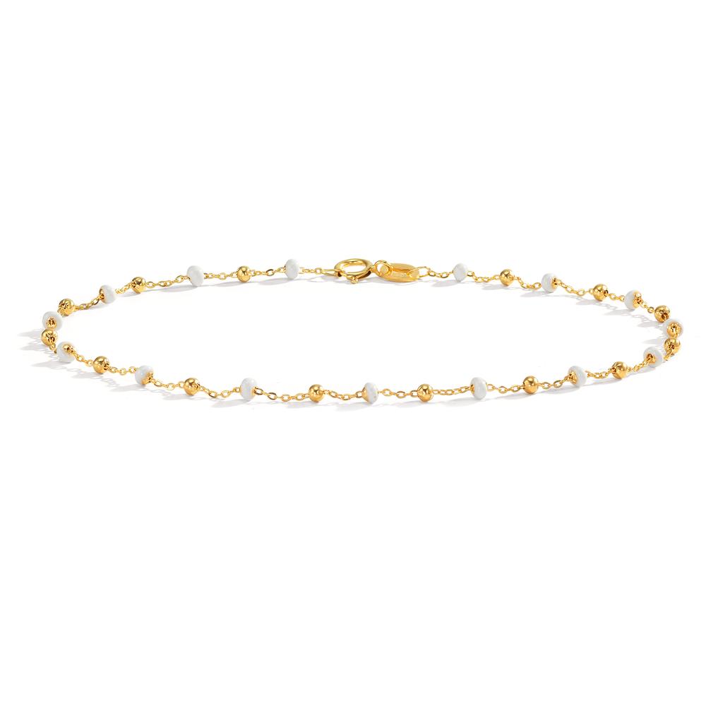 Bracelet 18k Yellow Gold Enameled