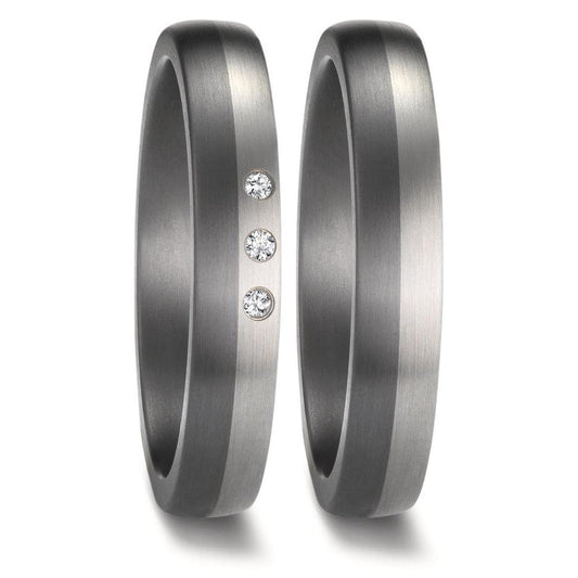 Wedding Ring Tantal 999, Platinum 950