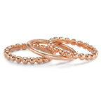 Ring set 18k Red Gold