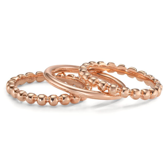 Ring set 18k Red Gold