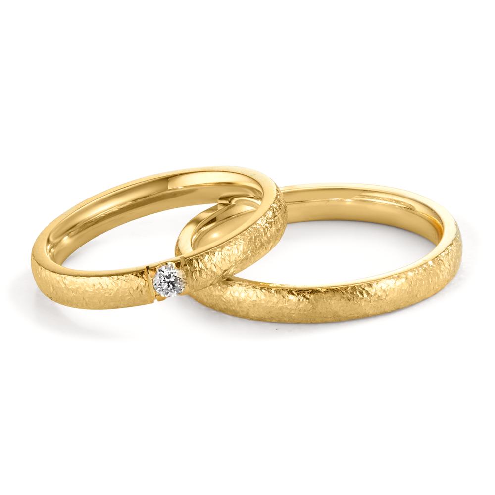 Wedding Ring 18k Yellow Gold