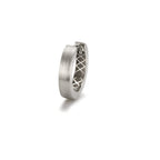 Hinged hoop 1 pc 9k White Gold