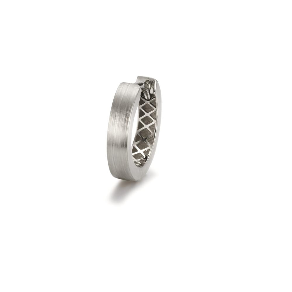 Hinged hoop 1 pc 9k White Gold