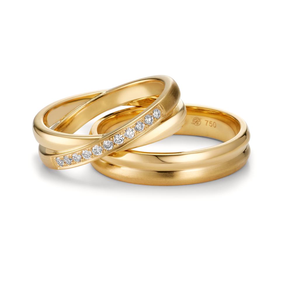 Wedding Ring 18k Yellow Gold