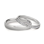 Wedding Ring 18k White Gold