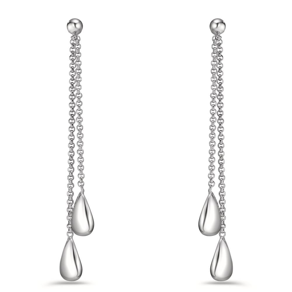 Drop Earrings Silver Rhodium plated