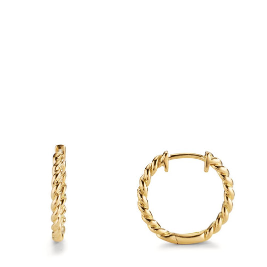 Hinged hoop 18k Yellow Gold