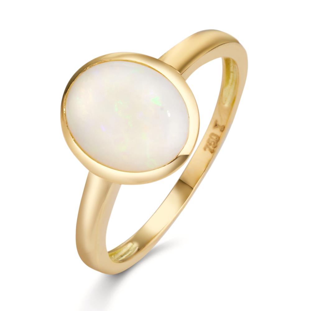 Ring 18k Yellow Gold Opal