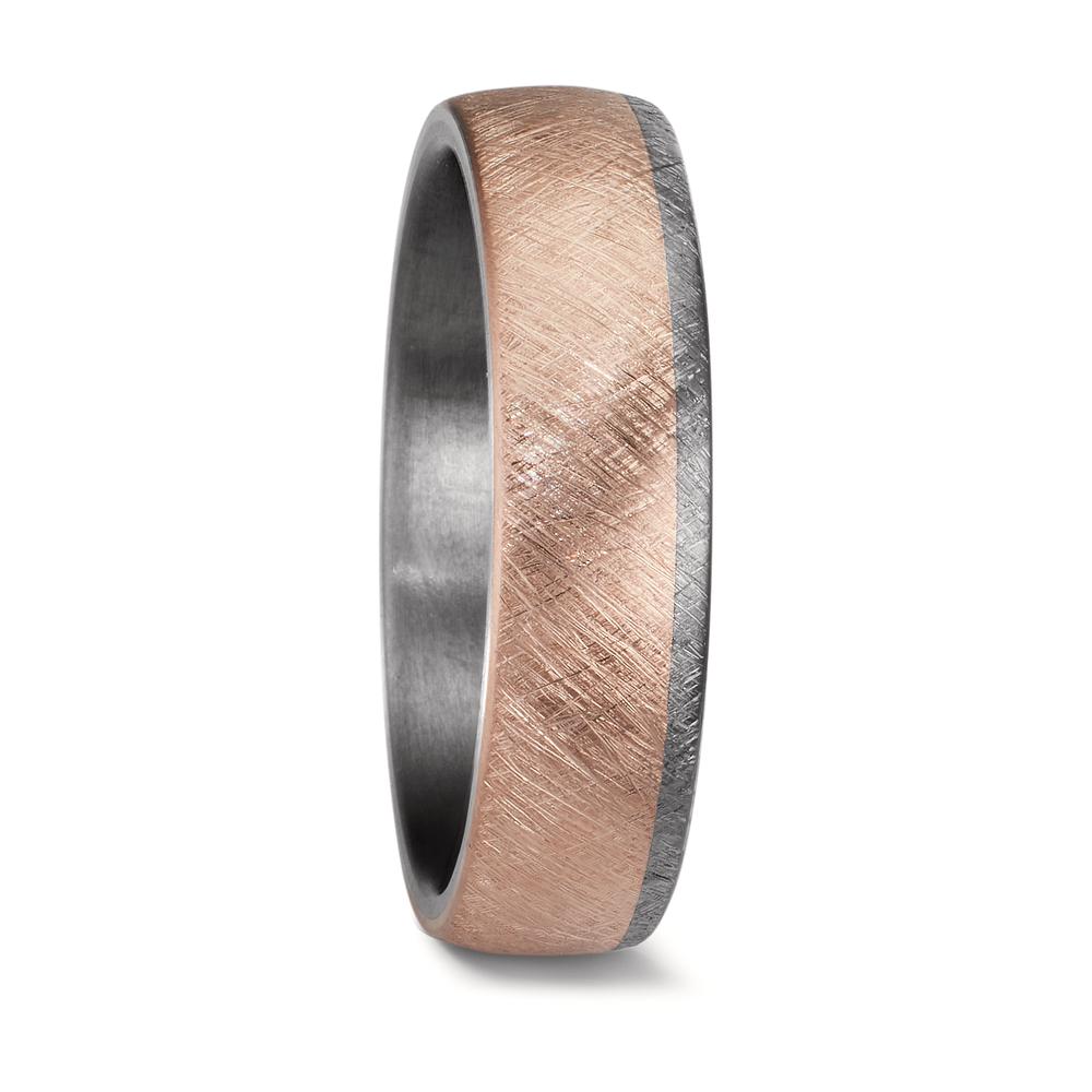 Wedding Ring Tantal 999, 14k Rose Gold