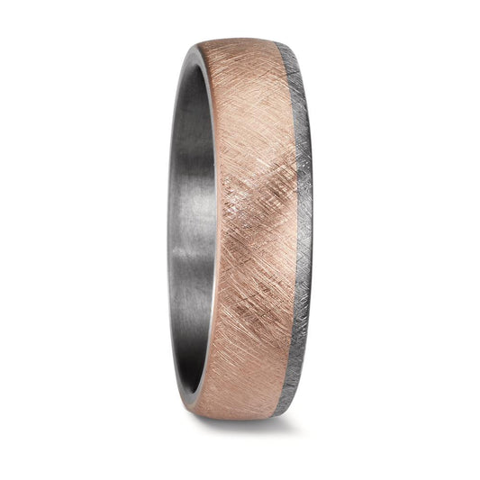 Wedding Ring Tantal 999, 14k Rose Gold