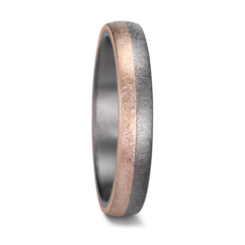 Wedding Ring Tantal 999, 14k Rose Gold