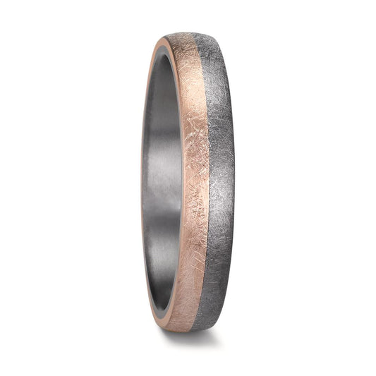 Wedding Ring Tantal 999, 14k Rose Gold