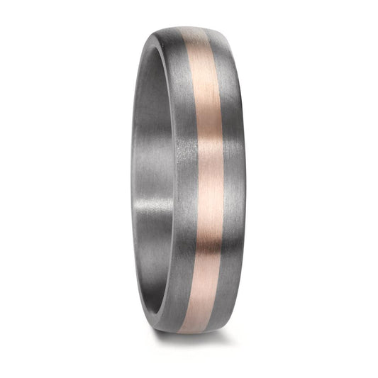 Wedding Ring Tantal 999, 14k Rose Gold