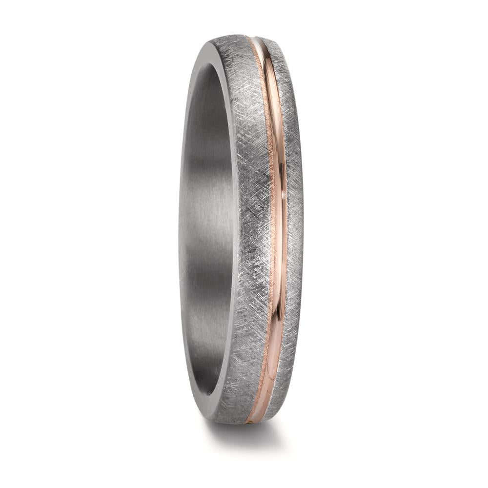 Wedding Ring Tantal 999, 14k Rose Gold