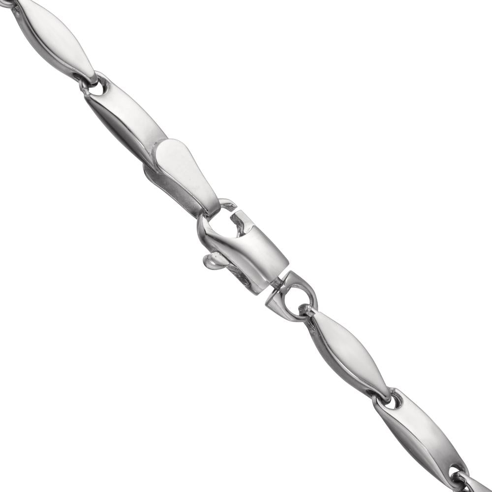 Necklace 18k White Gold 45 cm