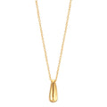 Necklace Silver Yellow Gold plated 40-44 cm