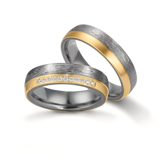 Wedding Ring Tantal 999, 14k Yellow Gold