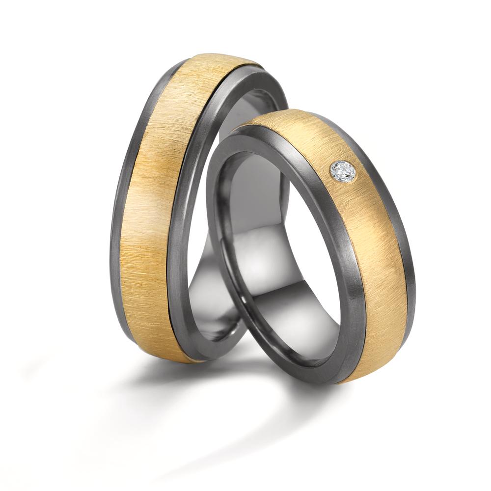 Wedding Ring Tantal 999, 14k Yellow Gold