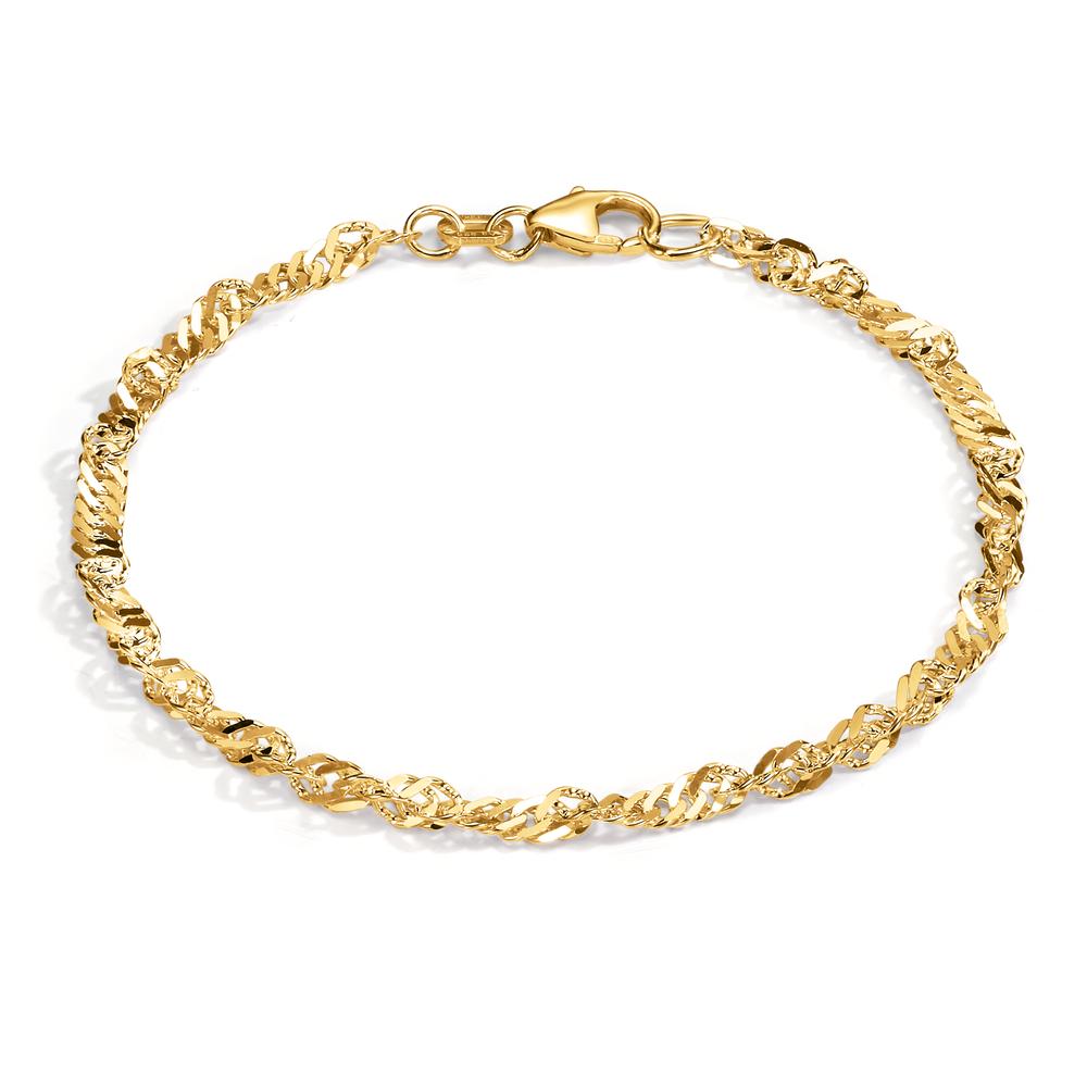 Bracelet Silver Yellow Gold plated