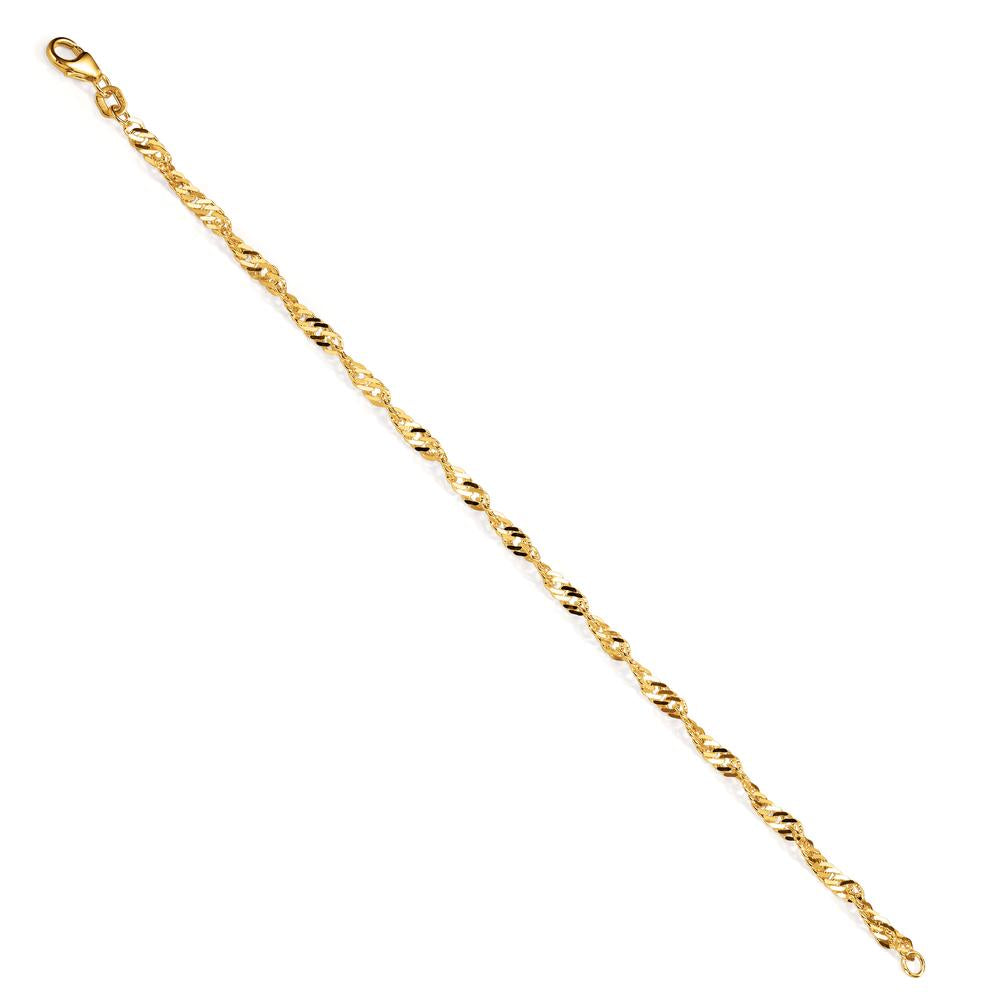 Bracelet Silver Yellow Gold plated