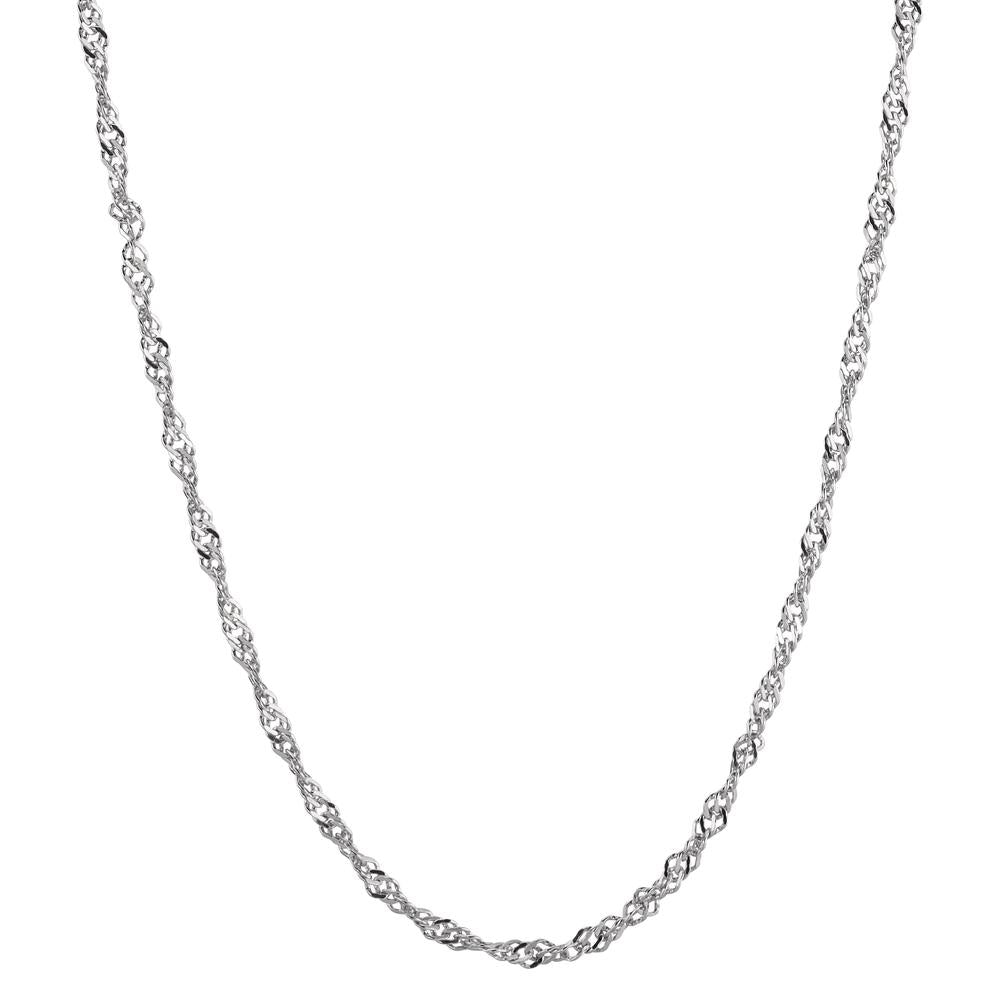 Necklace Silver Rhodium plated 45 cm