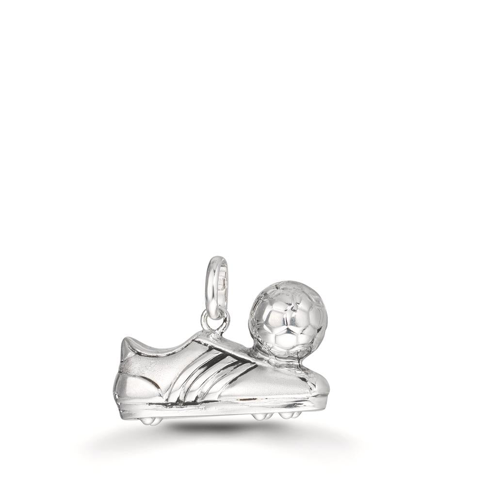 Pendant Silver Patinated Football
