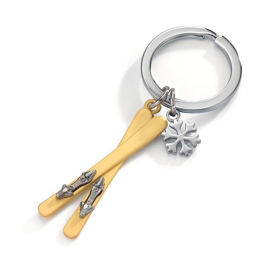 Keychains Metal Alpine Skiing Ø35 mm