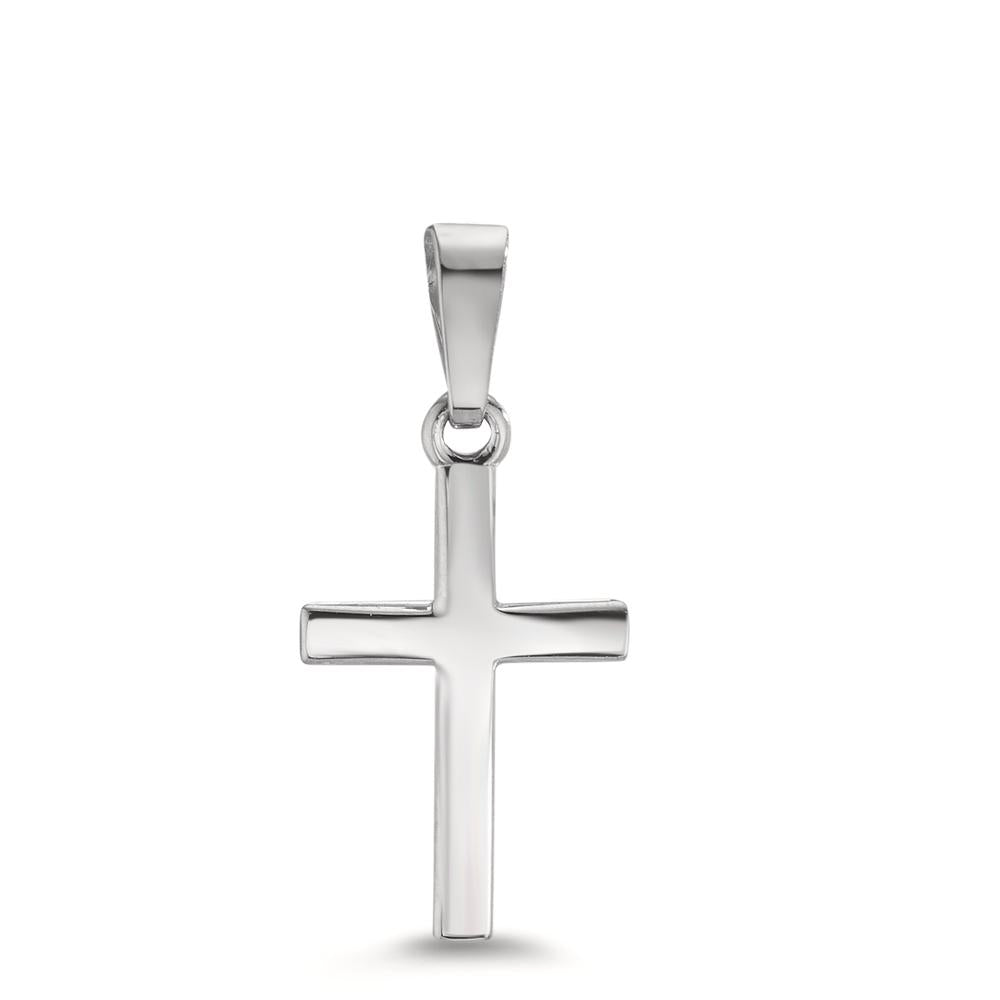Pendant 14k White Gold Cross