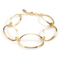 Bracelet Silver Yellow Gold plated