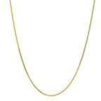 Curb-Necklace 18k Yellow Gold