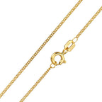 Curb-Necklace 18k Yellow Gold