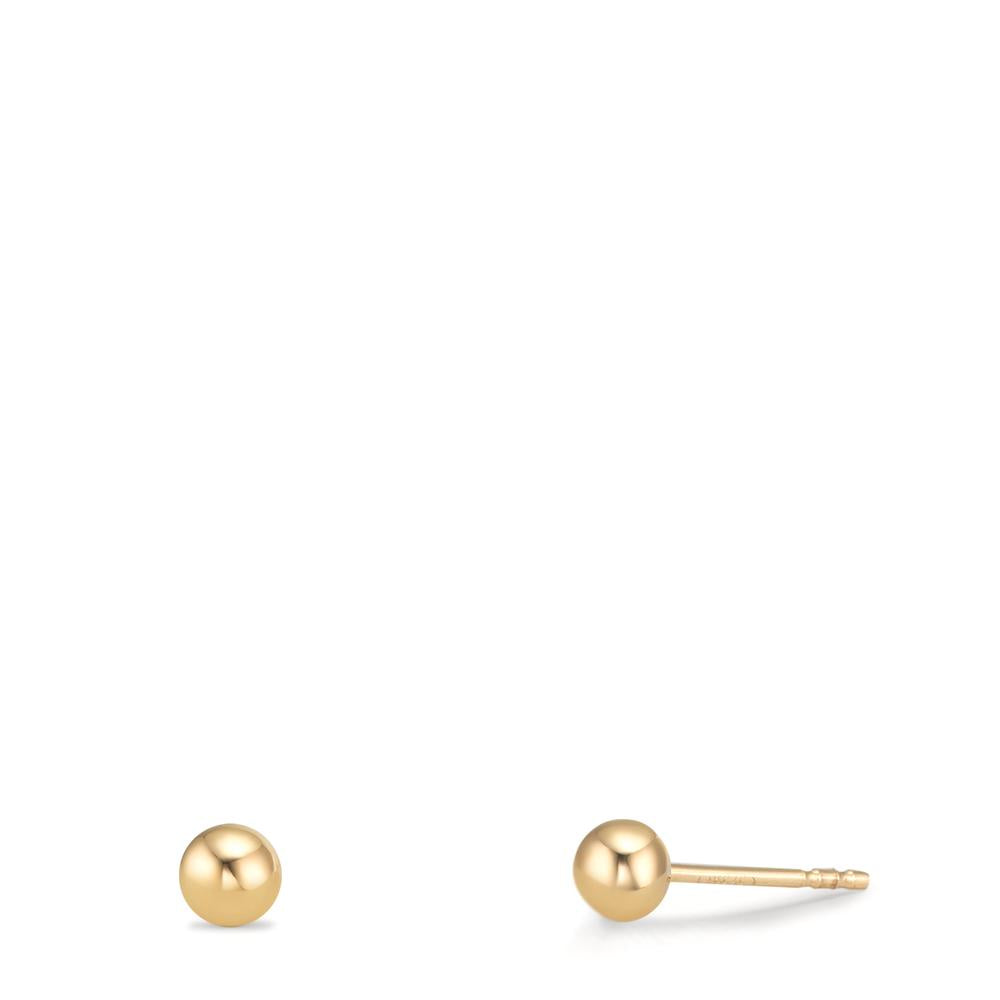 Stud earrings 9k Yellow Gold Ø3 mm
