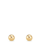 Stud earrings 9k Yellow Gold Ø4 mm