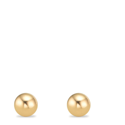 Stud earrings 9k Yellow Gold Ø5 mm