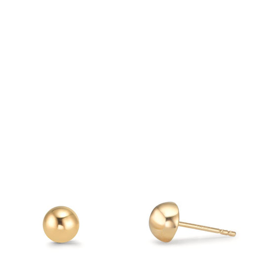 Stud earrings 9k Yellow Gold Ø5 mm