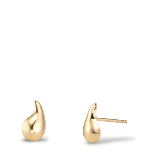 Stud earrings 9k Yellow Gold