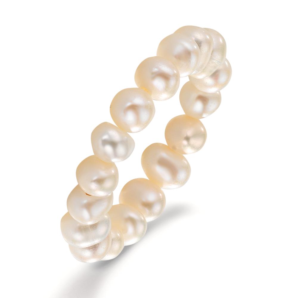 Ring Freshwater pearl, 5 mm