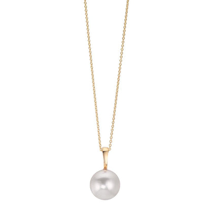 Pendant 14k Yellow Gold Akoya pearls 8-8.5 mm